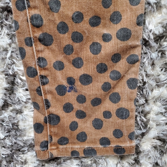 Madewell Stovepipe Jeans In Golden Pecan Leopard Print - Picture 9 of 14